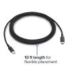 Best Buy USB C Cable Braided Charge Sync 10 ft-6