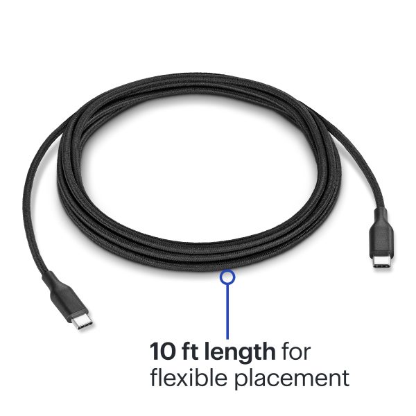 Best Buy USB C Cable Braided Charge Sync 10 ft-6