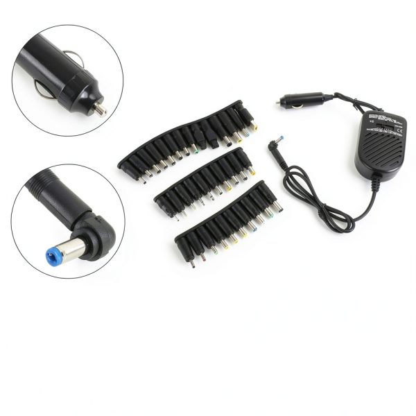 Universal Laptop Car Charger 80W 34 Tips Travel Power-3