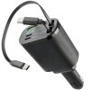 Vena Retractable USB C Car Charger PD30 Fast Charging-0