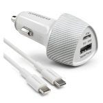 HyperGear Car Charger Dual Output Fast Charging Apple-0