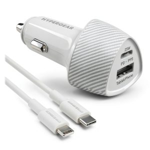 HyperGear Car Charger Dual Output Fast Charging Apple-0