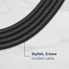 Insignia USB-C to USB-C Braided Charge and Sync Cables-9