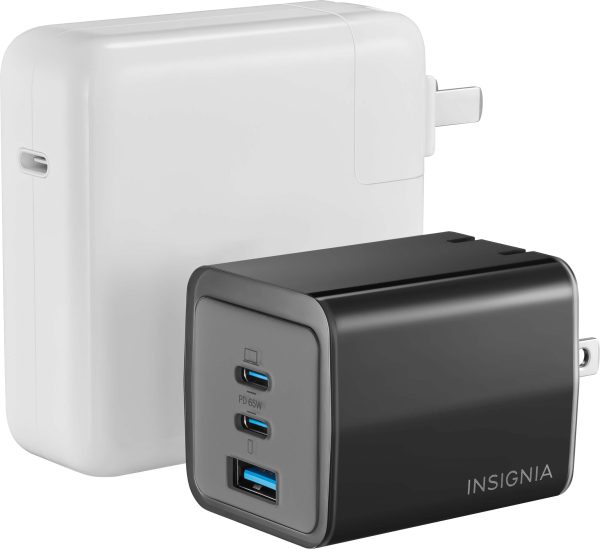 Insignia 65W USB C Wall Charger GaN Compact Foldable Plug-7