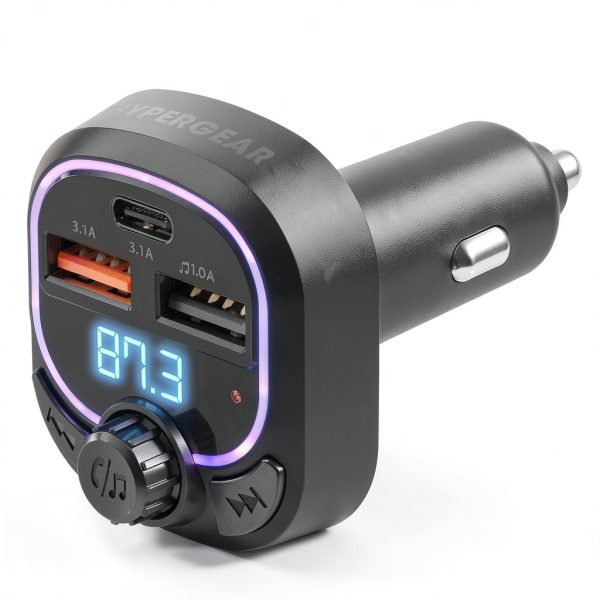 IntelliCast Road Bluetooth FM Transmitter Wireless Audio Car-2