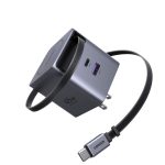 UGREEN Nexode 65W GaN Charger Compact Foldable 3 Port-0