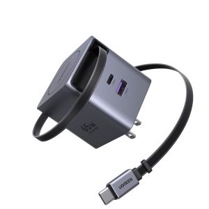 UGREEN Nexode 65W GaN Charger Compact Foldable 3 Port-0