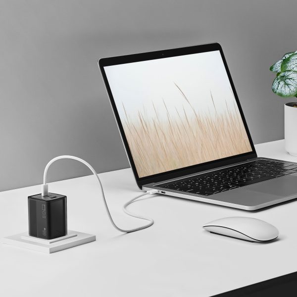 Insignia 65W USB C Wall Charger GaN Compact Foldable Plug-1