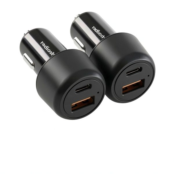 Quick Charge 3.0 Car Charger Dual Port USB Type-C Vehicle-2