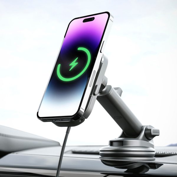 Bracketron MagAlign Charging Phone Holder MagSafe Vent Mount-6