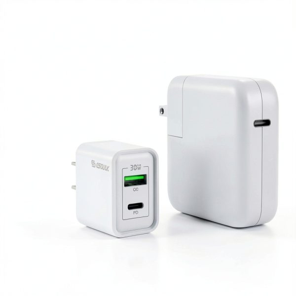 Esoulk 30W PD QC Fast Charger Wall Charger USB C Cable-3