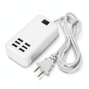 Sanoxy 6 Port USB Hub Charger Fast Charging White-0