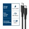 Insignia USB-C to USB-C Braided Charge and Sync Cables-6