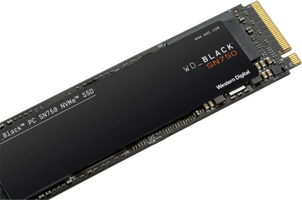 WD BLACK SN750 1TB NVMe SSD Internal Gaming Storage PCIe-4