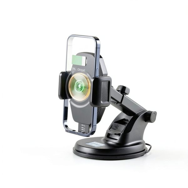 Esoulk 15W Wireless Fast Charging Car Mount Universal Qi-4