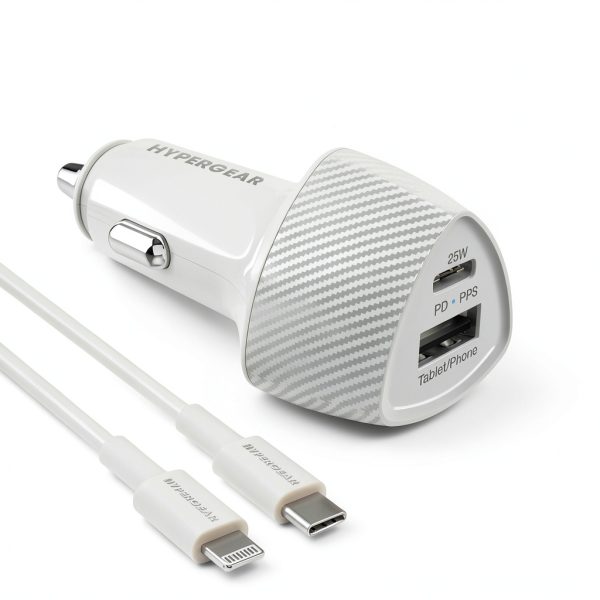 HyperGear Car Charger Dual Output Fast Charging Apple-3