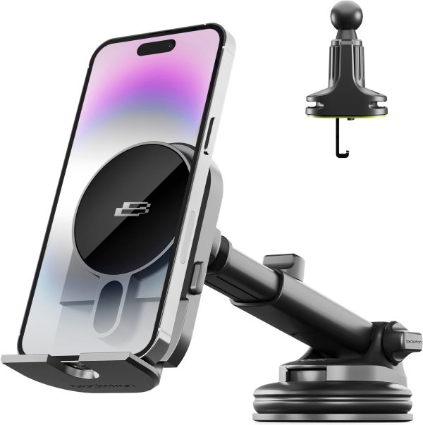 Bracketron MagAlign Charging Phone Holder MagSafe Vent Mount-0