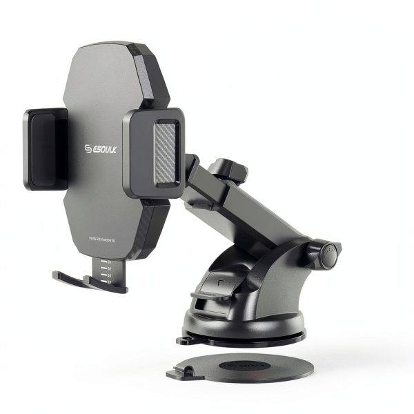 Esoulk 15W Wireless Fast Charging Car Mount Universal Qi-1