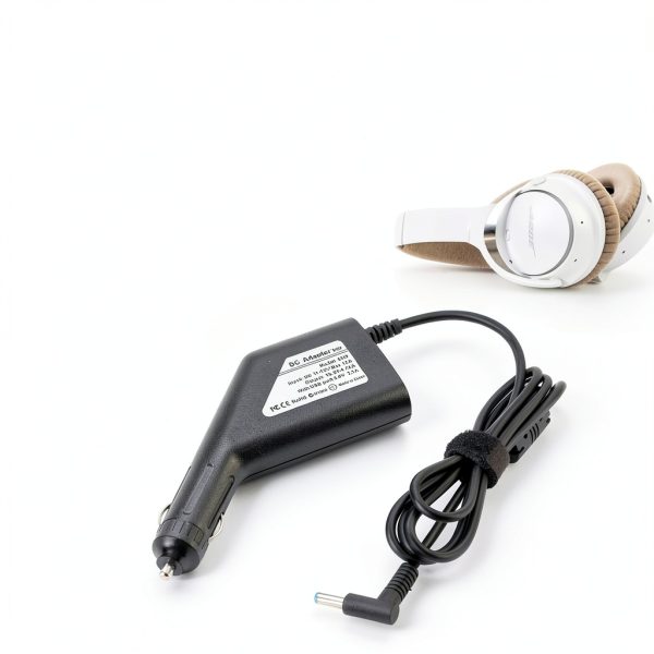 HP Laptop Car Charger 90W Dual Port Quick Charge 3.0-2