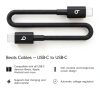USB C Cable 20cm Woven Design Fast Charging Data Transfer-1