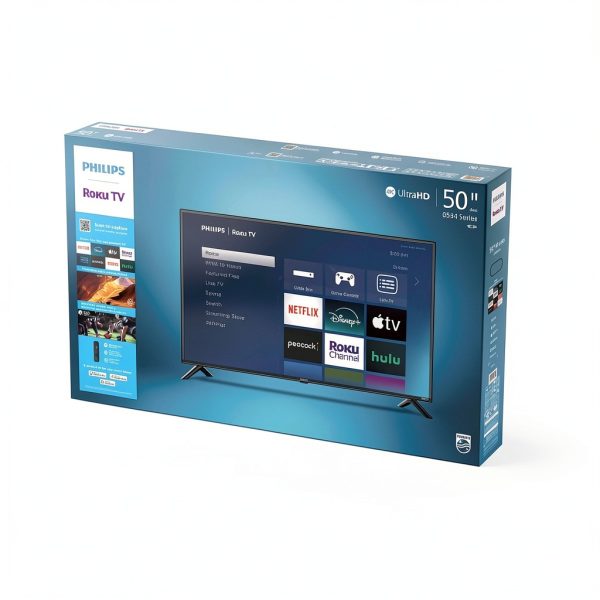 Philips 50 Inch 4K UHD Smart Roku TV 120 Motion Rate-12