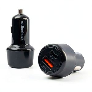 Quick Charge 3.0 Car Charger Dual Port USB Type-C Vehicle-0