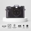 Vivitar VECXX101 4K Digital Camera Black Photography-8