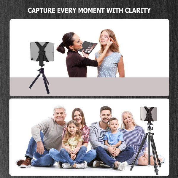 Universal Tablet Tripod Mount Secure ABS Material Flexible-5