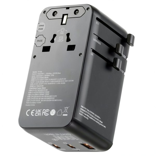 MINIX TP100C 100W GaN III Universal Travel Charger Adapter-2