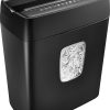 Insignia 6 Sheet Crosscut Shredder Security Compact Design-2