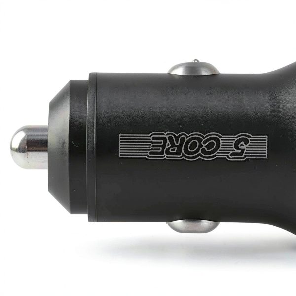 5 Core Dual Port Car Charger Fast Charging USB Type-C-1