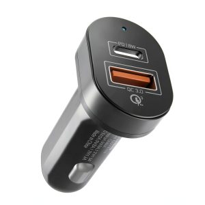 Energizer Dual Port Car Charger 18W Fast Charging Universal-0