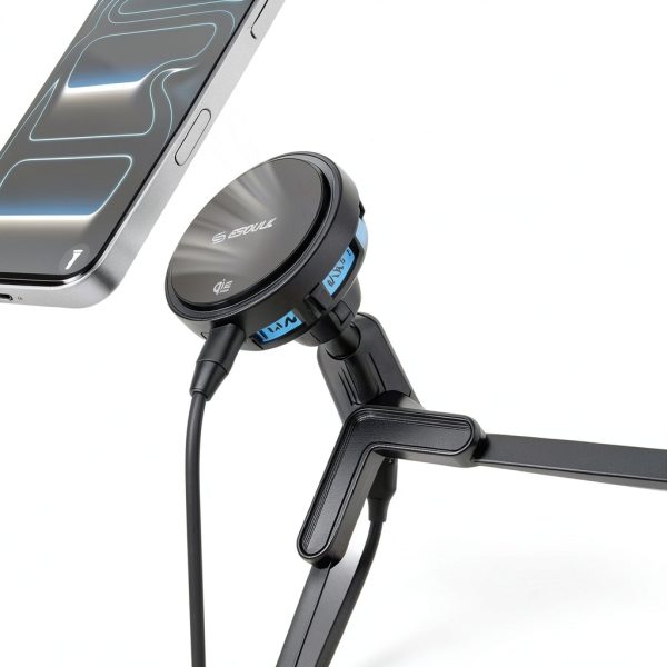 ESOUK 25W Qi2 Wireless Car Charger Tesla Mount iPhone-9