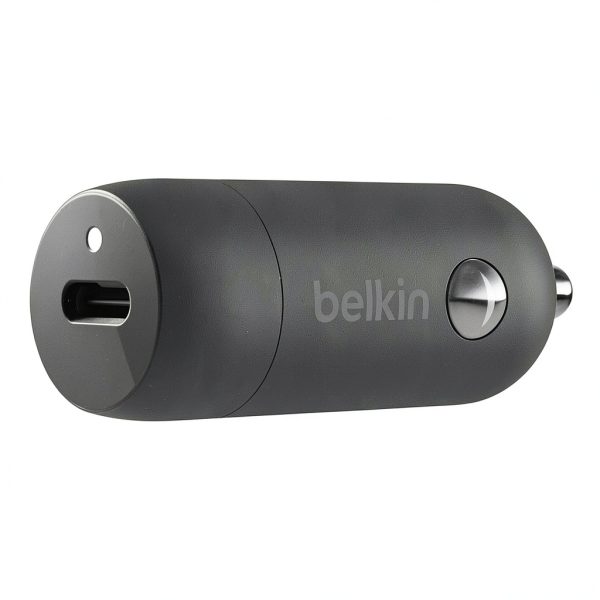 BOOST↑CHARGE USB-C Car Charger 18W Fast Charging Compact-1