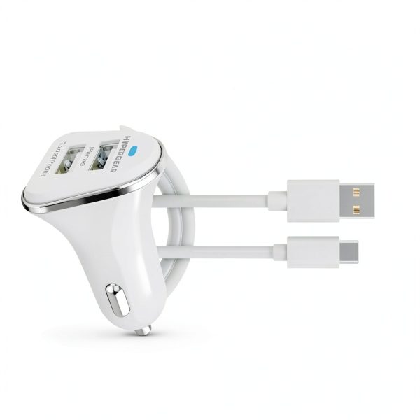 Hi Power Dual USB Car Charger Fast Charging Smart Safety-1