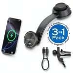 Nautica Turan QMAG Lite Wireless Magnetic Car Charger Mount-0