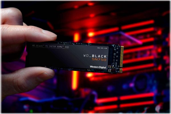 WD BLACK SN750 1TB NVMe SSD Internal Gaming Storage PCIe-7
