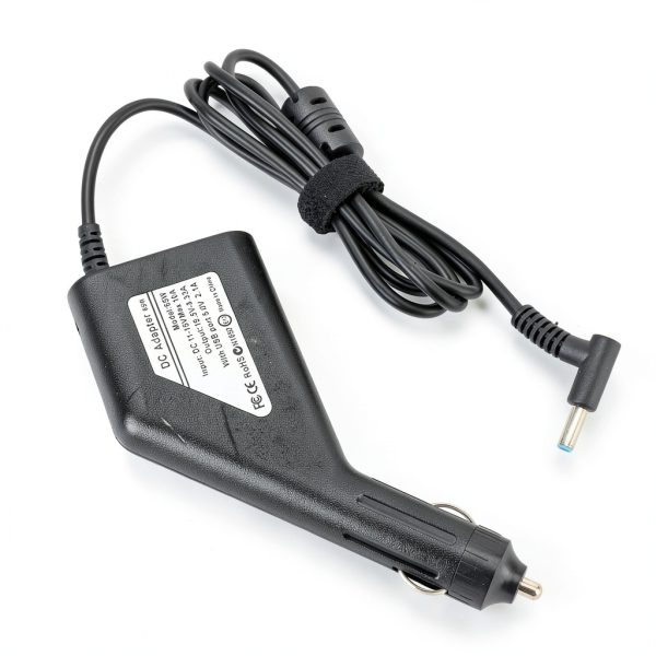 HP Laptop Car Charger 65W Compact Design for Travelers-1