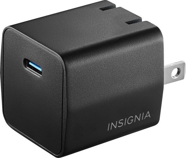 Insignia 25W USB-C Wall Charger Fast Compact Foldable-1