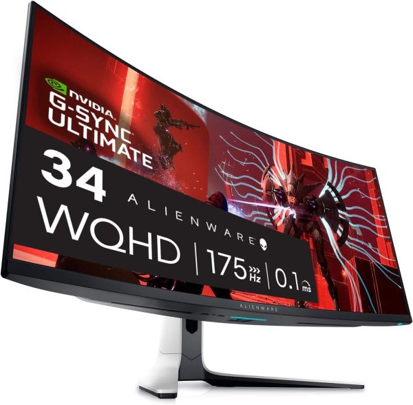 Alienware 34 Inch Curved Gaming Monitor QD OLED G Sync-1