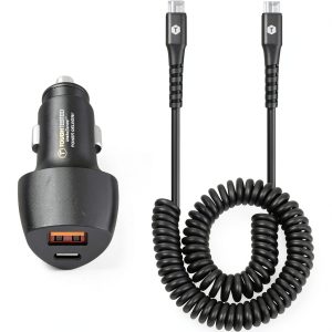 ToughTested 20W Car Charger Dual USB Fast Charging-0