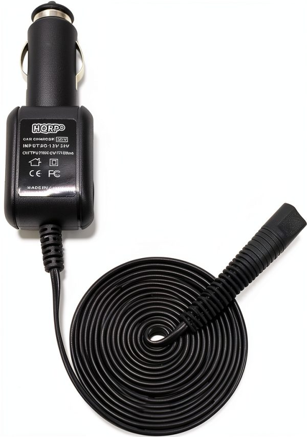 HQRP Car Charger Replacement Braun Trimmer Shaver 6V-2