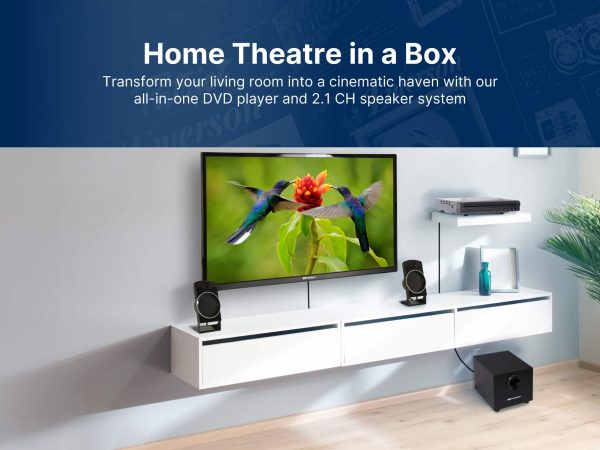 Emerson Home Theater DVD Player Surround Sound System-2