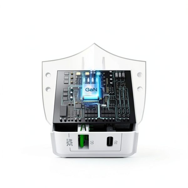 Esoulk 30W PD QC Fast Charger Wall Charger USB C Cable-4