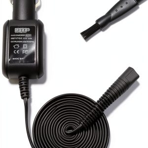 HQRP Car Charger Replacement Braun Trimmer Shaver 6V-0