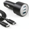 Anker Car Charger 1675W Fast Charging 3 Ports Compact-0